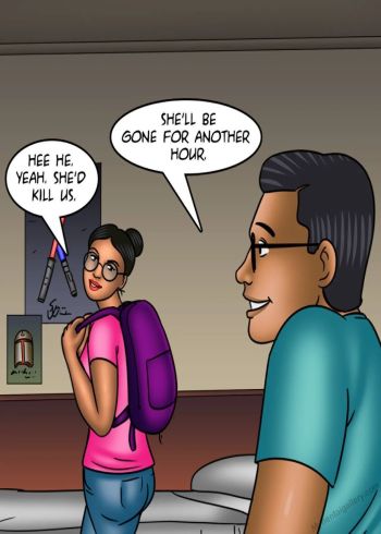 Cover of Savita Bhabhi 147 - The Artist's Muse 2
